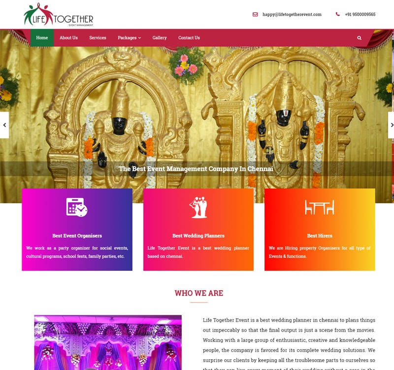Website Design for LTEM